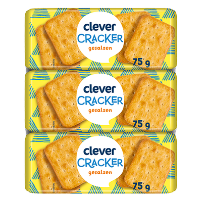 Cracker, 3x75g Produktbild