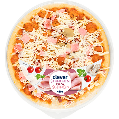 Pizza Schinken, 430g Produktbild