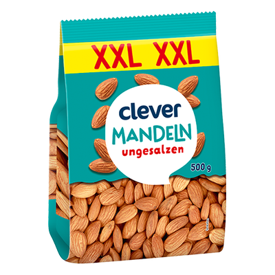 Mandeln ungesalzen XXL, 500g Produktbild