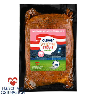 Schlögelsteaks mariniert, 2 Stück Produktbild
