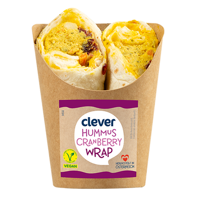 Wrap Hummus Cranberry, 170g Produktbild