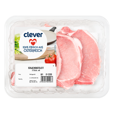 Schweinekotelett, 3 Stk. Produktbild