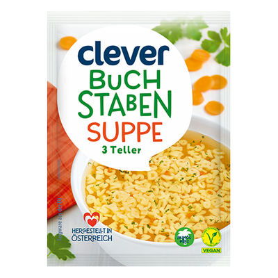 Buchstabensuppe, 83g Produktbild