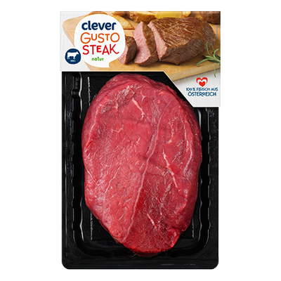 Gustosteak vom Rind, 1kg Produktbild