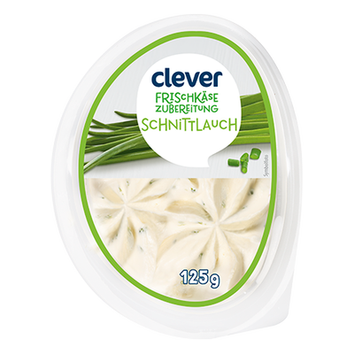 Frischkäsezubereitung Schnittlauch, 125g Produktbild