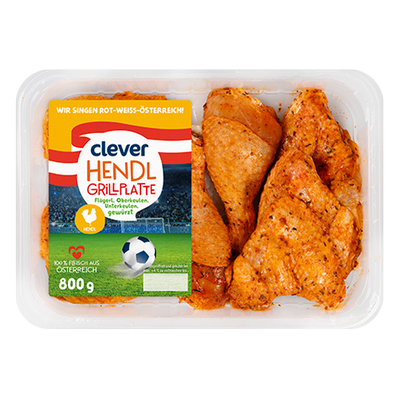 Hendlplatte, 800g Produktbild