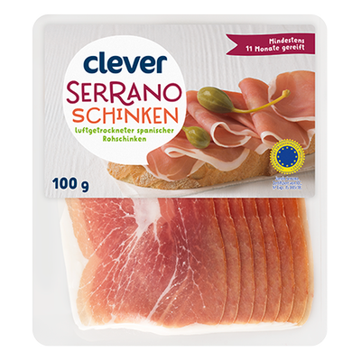 Serrano Schinken, 100g Produktbild