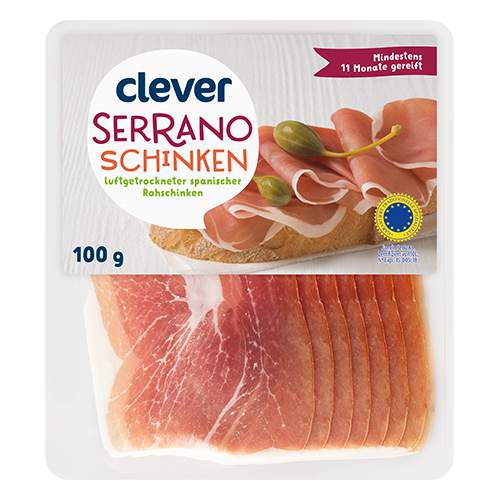 Serrano Schinken, 100g | clever