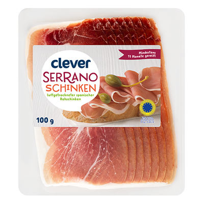 Serrano Schinken, 100g Produktbild
