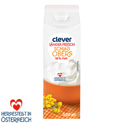 Schlagobers 32% Fett, 500ml Produktbild