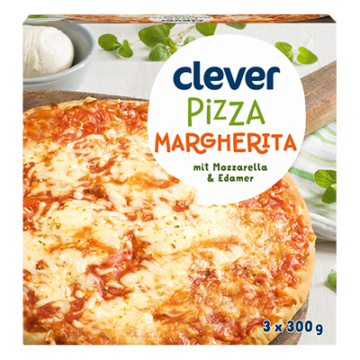 Pizza Margherita 3 Stück, 900g Produktbild