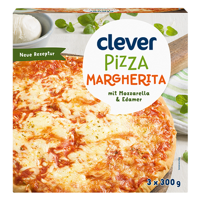 Pizza Margherita 3 Stück, 900g Produktbild
