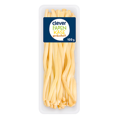 Fadenkäse geräuchert, 100g Produktbild