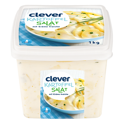 Kartoffelsalat mit Crème Fraîche, 1000g Produktbild