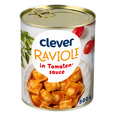 Ravioli in Tomatensauce, 800g Produktbild