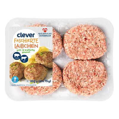 Faschierte Laibchen, 300g (4x75g) Produktbild