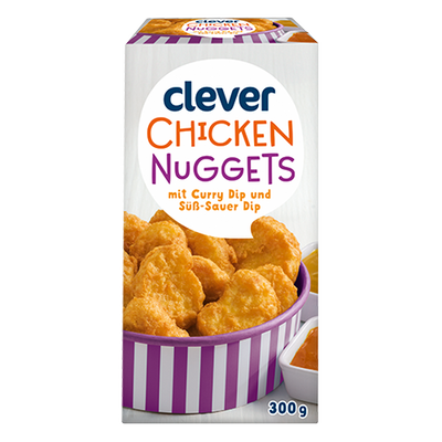 Backteignuggets mit zwei Dips, 300g Produktbild