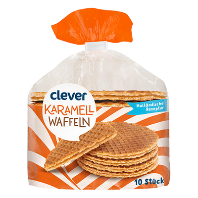 Karamellwaffeln, 400g Produktbild