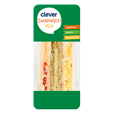 Sandwich Mix Liptauer/Kürbis/Eiaufstrich, 220g Produktbild