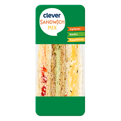 Sandwich Mix Liptauer/Kürbis/Eiaufstrich, 220g Produktbild