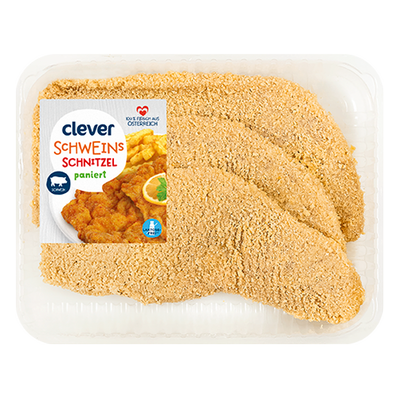 Schweinsschnitzel paniert, 3 Stk. 500g Produktbild