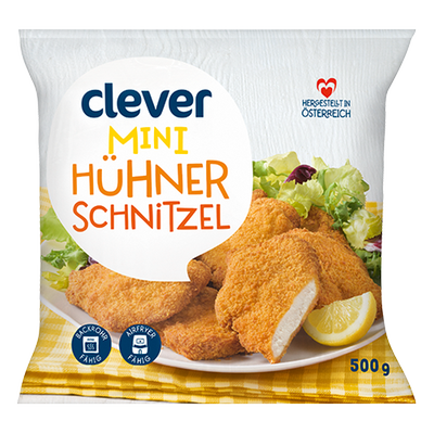 Mini Hühnerschnitzel, 500g Produktbild