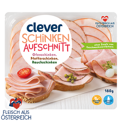 Schinkenaufschnitt, 180g Produktbild