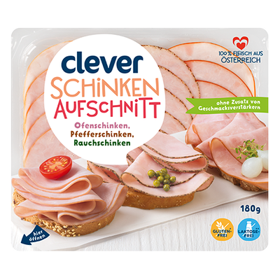 Schinkenaufschnitt, 180g Produktbild