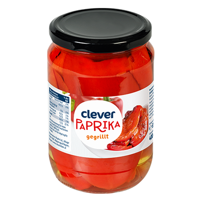 Paprika gegrillt, 690g Produktbild