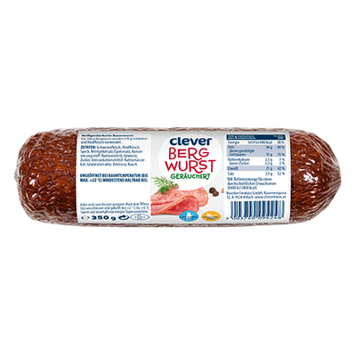 Bergwurst, 350g Produktbild