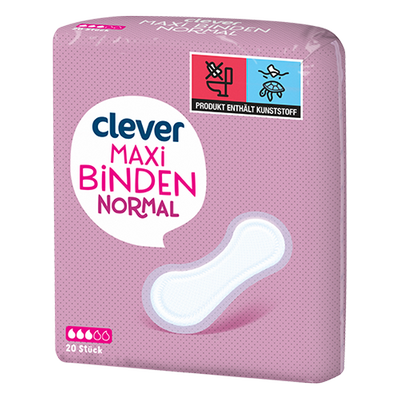 Maxi Binden Normal, 20 Stück Produktbild