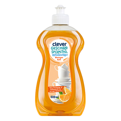 Geschirrspülmittel mit Orangenduft, 500ml Produktbild