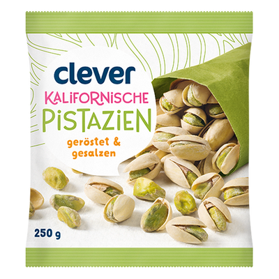 Pistazien, geröstet und gesalzen, 250g Produktbild