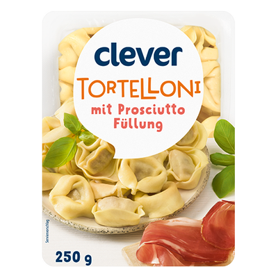 Tortelloni mit Prosciutto, 250g Produktbild