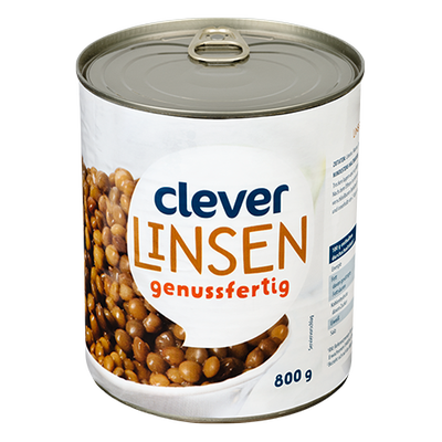 Linsen, 800g Produktbild