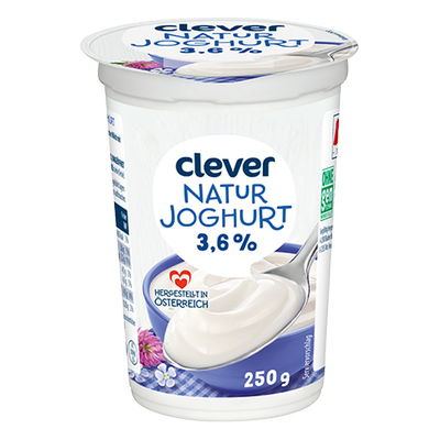 Naturjoghurt 3,6% Fett, 250g Produktbild