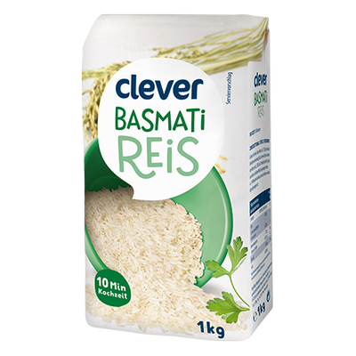 Basmati Reis, 1kg Produktbild