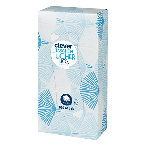 Taschentücher Box, 100 Stück