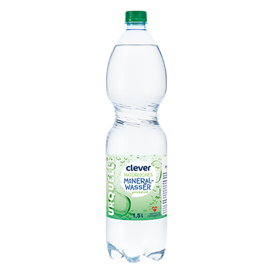 Mineralwasser prickelnd, 1.5l Produktbild