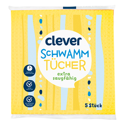 Schwammtücher, 5 Stück Produktbild