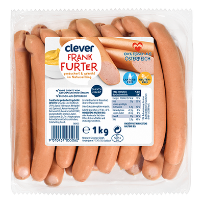 Frankfurter, 1kg Produktbild