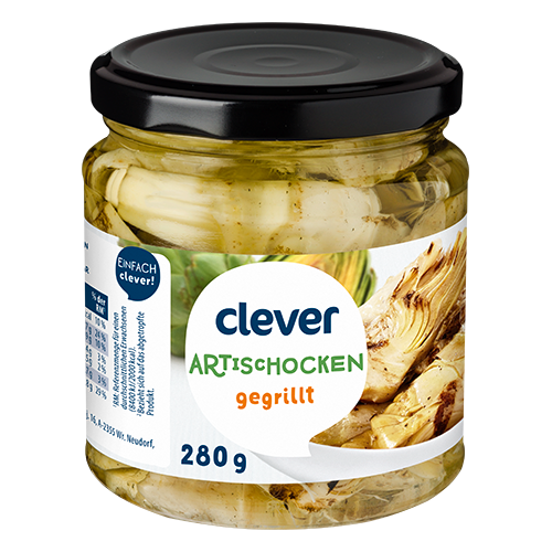 Artischocken gegrillt, 280g | clever