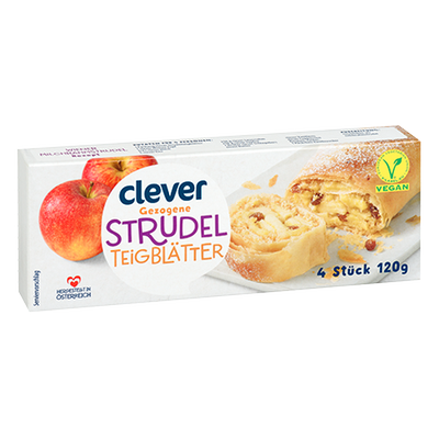 Gezogene Strudelteigblätter, 120g Produktbild