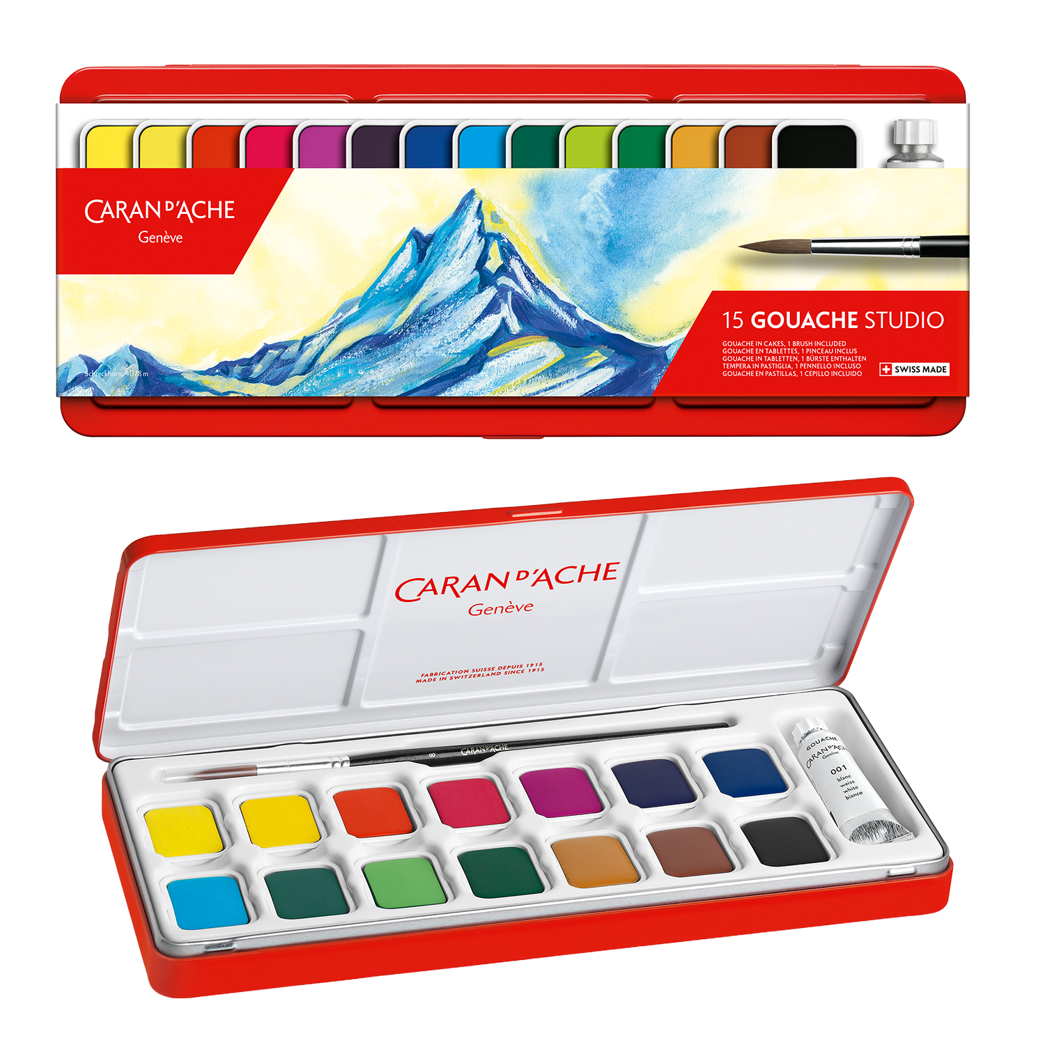 Boîte de peinture classique