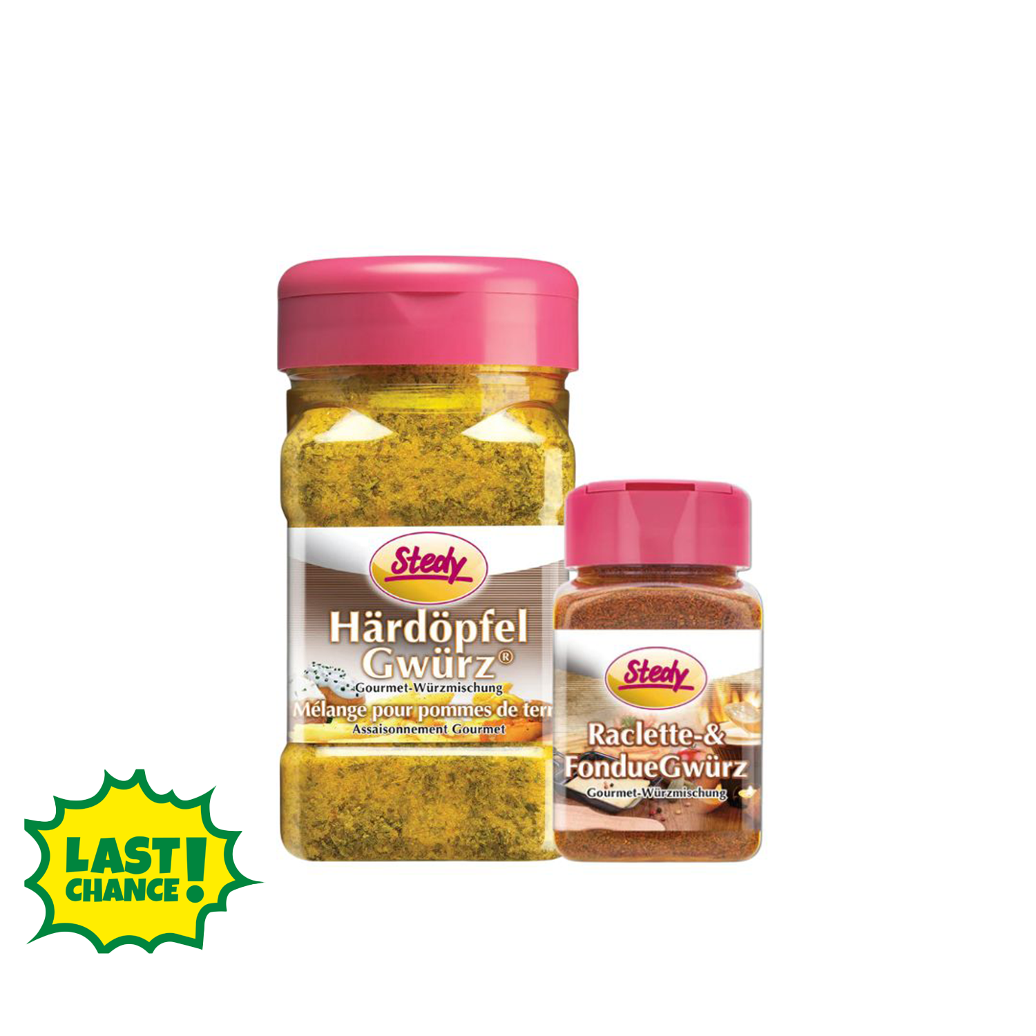 HärdöpfelGwürz & RacletteFondueGwürz Set