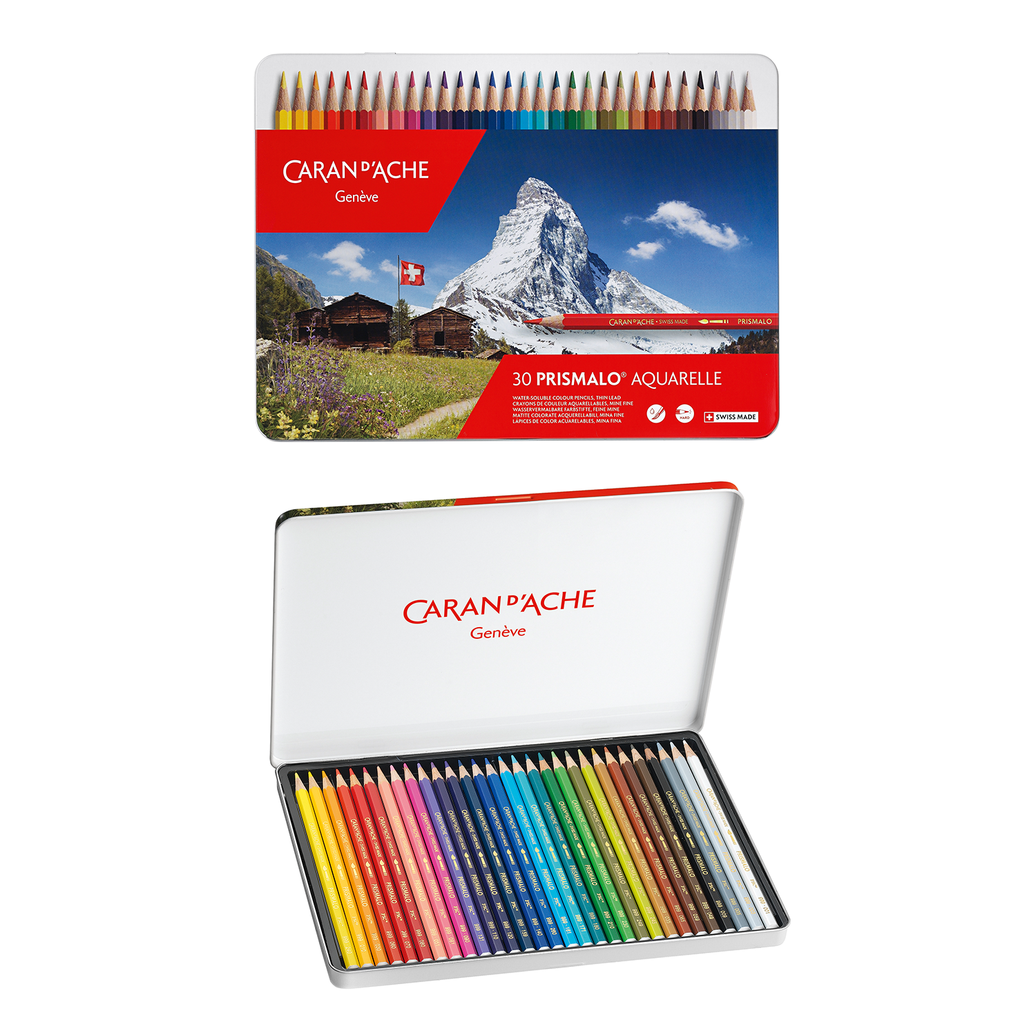 Crayons de couleur Prismalo Boîte de 30