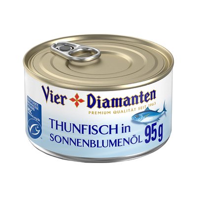 Bild von Vier Diamanten Thunfisch in Öl