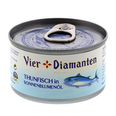 Bild von Vier Diamanten Thunfisch in Öl
