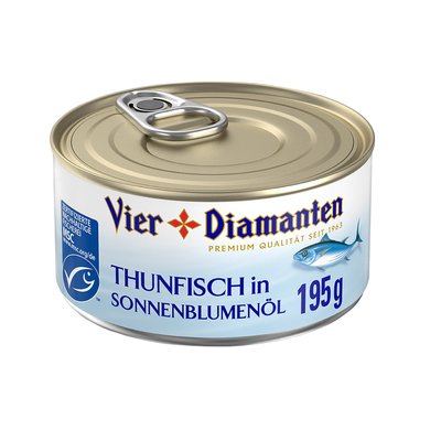 Bild von Vier Diamanten Thunfisch in Öl