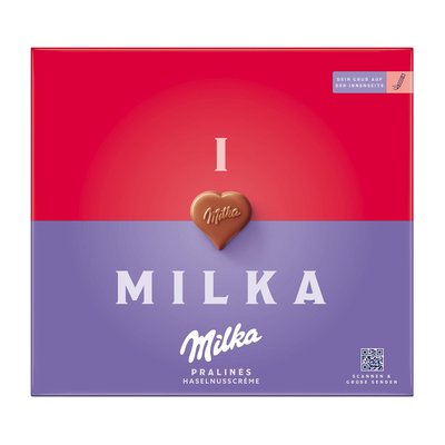 Image of Milka I Love Milka Haselnusscreme